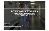 POWIKŁANIA ŻYWIENIA POZAJELITOWEGO - Polspen | …polspen.pl/assets/files/zjazd_anestezjologiczny/Teresa Korta... · • Hiper- lub hipoglikemia • Hiper- lub hipoosmolarno ...