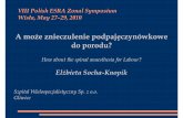 VIII Polish ESRA Zonal Symposium - anestezjologia.org.planestezjologia.org.pl/media/repository/nowe/07_socha_e... · RR , Saturacja Akcja serca matki FHR (akcja serca płodu) Czas