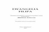 EWANGELIA FILIPA - swami-center.org · ISBN 978-1-897510-13-1 Published in 2007 by New Atlanteans 1249 Birchview Rd Lakefield, Ontario K0L 2H0, Canada Printed by Lulu