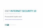 ESET Internet Security - Antywirus ESET · ESET Internet Security to kompleksowe oprogramowanie zapewniające ochronę przed zagrożeniami z Internetu. Dba ono o bezpieczeństwo online