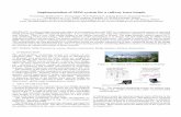 Implementation of SHM system for a railway truss brigde · Implementation of SHM system for a railway truss brigde ... steel truss structure spanning a channel in Nieporet ... bridges: