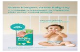 Nowe Pampers Active Baby-Dry - trnd.com · Poznaj nowe pieluszki Pampers Active Baby-Dry! Jako mamy doskonale zdajemy sobie sprawę z tego, jak ważny jest odpowiedni wybór dziecięcych