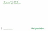Com’X 200 - Manual del usuario - Schneider Electric Aparaty nn/Mierniki Analizatory sieci... · DOCA0036ES-01 Com’X 200 DOCA0036ES-01 03/2014 Com’X 200 Manual del usuario 03/2014