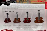SERIA IGA - INTERKLANG - intrumenty muzyczne · 2 Gitary klasyczne Ever Play przeznaczone dla muzyków, amatorów w różnym wieku. SERIA STUDENT Boczki i tył: Catalpa w kolorze