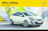 OPEL CORSA Instrukcja obsługi - dixi-car.pldixi-car.pl/doc/instrukcje/Instrukcja-Opel-Corsa-D-2012.5.pdf · 4 Wprowadzenie W instrukcji obsługi wykorzystano fabryczne oznaczenia