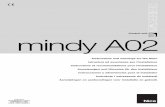 Control unit mindy A02 - nice-service.com di comando... · The MINDY A02 control unit has been designed for the control of a sin- ... Wiring diagram 2.1.3) ... 5s 3. When the T1 key