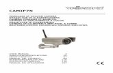 CAMIP7N - Velleman · CAMIP7N V. 08 – 04/06/2015 3 ©Velleman nv USER MANUAL 1. Introduction To all residents of the European Union ... Avoid brute force when operating the device.