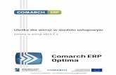 Ulotka dla wersji w modelu usługowym - …download.comarch.com/wersje_pliki/opisy/optima/ulotki/Comarch ERP... · Comarch ERP Optima w modelu usługowym 2 Zmiany w wersji 2014.5.1