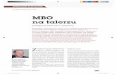 MBO na talerzu - reinfuss.pl · wrzesień 2011 PERSONEL I ZARZĄDZANIE 37 nowoczesne zarządzanie Zarządzanie przez cele proces, którym zarządzam, aby osiągać założo-