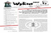 2017 gazeta - wykus.pl · Party-zanci ãPonuregoÓ i ãNurtaÓ wci'! utrzymywali ze sob' kontakt, co doprowadzi"o w ko%-cu do oficjalnego spotkania na Wy - kusie 15 wrze#nia 1957