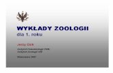 Zoologia 01 - paleo.pan.pl · JAK UCZYé zoologii do egzaminu? wielkošé czcionki na prezentacji wyznacza hierarchie wažnošci informacje w ramce sq do zrozumienia (i zapamietania