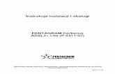 Instrukcja instalacji i obsługi PENTAGRAM Cerberus … · 2007-04-26 Instrukcja instalacji i obsługi PENTAGRAM Cerberus ADSL2+ Lite (P 6311-07) Najnowsze wersje instrukcji, sterowników