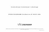 Instrukcja instalacji i obsługi - Wasserman.eu · Instrukcja instalacji i obsługi PENTAGRAM Cerberus P 6331-4A Najnowsze wersje instrukcji, sterowników i oprogramowania dostępne
