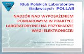 NADZÓR NAD WYPOSAŻENIEM - pollab.plpollab.pl/files/dokumenty/aktualnosci/EUROLAB... · PN-N 18001 Systemy zarządzania bezpieczeństwem i higieną pracy - Wymagania 4.5.1 PN-EN