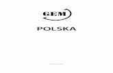 POLSKA -  · Tegoroczny Raport Global Entrepreneurship Monitor – Polska 2012 przedstawia obraz stanu przedsiębiorczości w Polsce na