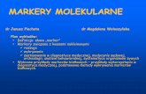 MARKERY MOLEKULARNE - jkpiechota.pljkpiechota.pl/PDFmarkery/wyklad1-pdf.pdf · heterozygotycznego prawdopodobieństwo P posiadania obu alleli ... Aby potwierdzić ojcostwo lub ustalić