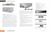 SALVA - Harmann - profesjonalne wentylatory · centrale ysk 450 SALVA konstrukcja i wyposażenie Centrale dostępne są w trzech wersjach wykonania: • wersja S o ultrapłaskiej