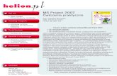 MS Project 2007. Ćwiczenia praktyczne - pdf.helion.plpdf.helion.pl/cwmp27/cwmp27-6.pdf · 4 MS Project 2007˜• Ćwiczenia praktyczne Rozdział 5. Kalendarze 57 Instalacja 57 Tworzenie