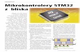 PODZESPOŁY Mikrokontrolery STM32 z bliska · 126 ELEKTRONIKA PRAKTYCZNA 11/2008 PODZESPOŁY Mikrokontrolery STM32 z bliska Mikrokontrolery 32–bitowe są już na tyle ta-nie, że