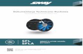 DTR SFL SFLA V2.1 projekt - smay.pl · SMAY Sp. z 0.0. / ul. Cieptownicza 29 / 31-587 Kraków tel. +48 12 680 20 80 / e-mail: info@smay.eu www smay.eu SFL WENTYLATOR SOKÓL SÆWV