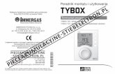 Poradnik montażu i użytkowania TYBOX - Stiebel …pieceakumulacyjne-stiebeleltron.pl/public/files/tybox_710_713.pdf · TYBOX TYBOX Termostat programowalny Poradnik montażu i użytkowania