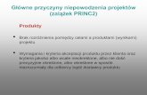 Główne przyczyny niepowodzenia projektów (zalążek …riad.pk.edu.pl/~mareks/prince_scrum.pdf · •Scrum zwinny (agilny) proces pozwalający i skupiający się na dostarczeniu