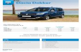 Teraz Dacia Dokker (1) Dacia DOKKER już od 6 7 … · Dacia Connected by Orange Seria limitowana z Wi-Fi na pokładzie 1.6 SCe 100 A 1.6 Sce 100 LPG A 1.5 Blue dCi 75 A 1.5 Blue