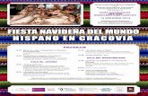 FIESTA NAVIDEÑA DEL MUNDO HISPANO EN … · Piñata (Letizia Lizardi, Meksyk) 17.00 - Czas na degustację: ... BOŻE NARODZENIE KRAJÓW HISZPAŃSKOJĘZYCZNYCH Grupa pastoralna Misa