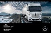 Actros. - mercedes-benz.pl · Spis treści Mercedes-Benz w transporcie dalekobieżnym 4–5 Actros do 33 ton 6–7 Komfort 8–21 Komfort pracy 10–13 Porównanie kabin kierowcy