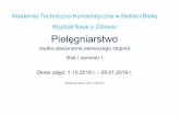 Akademia Techniczno-Humanistyczna w Bielsku-Białej …wnoz.ath.bielsko.pl/main/wp-content/uploads/2018/09/Stacjonarne... · Akademia Techniczno-Humanistyczna w Bielsku-Białej Wydział