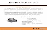 SenNet Gateway RFsatel- ?· SenNet Gateway RF SENNET GATEWAY RF Los datalogger SenNet DL160 y DL161…