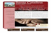 Santa Catalinasantacatalinaparish.org/wp-content/uploads/2016/03/SCCC-Bulletin-3... · Gerald Lieder Susan Llanos Sheila Mahr Charles Maurer Dan McHenry Peggy Melville ... manos,