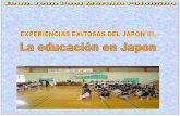 Econ. Jean Paul Moreno Palomino - Monografias.com · Econ. Jean Paul Moreno Palomino 3 Presentación xperiencias Exitosas del Japón III, La educación en Japón”, que ahora se