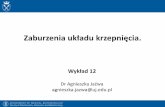Zaburzenia układu krzepnięcia. - biotka.mol.uj.edu.plbiotka.mol.uj.edu.pl/zbm/handouts/2013/AgJ/Wyklad_12.pdf · Fibrynogen – glikoproteina (340 kDa), zawiera w swej budowie trzy