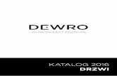SPIS TREŚCI - dewro.pl DRZWI 2016 web.pdf · Linia Linea to propozycja dla klientów którzy poszukują eleganckich ale jednocześnie prostych drzwi. Wpuszczane listwy mocujące