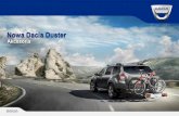 Nowa Dacia Duster · 3 SPIS TREŚCI I NOWA DACIA DUSTER PERSONALIZACJA « Adventure » str. 4 Miejski Styl str. 5 KOMFORT I OCHRONA Wyposażenie wnętrza str. 7 Dywaniki str. 7 Wyposażenie