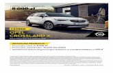 CENNIK OPEL CROSSLAND X. · Wyposażenie standardowe Essentia Enjoy Elite Tapicerka materiałowa czarna TATX/TATZ S S – Układ ABS oraz stabilizacji toru jazdy ESP® z układem