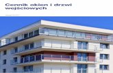 Cennik okien i drzwi wejściowych - Dobroplast - Producent ...dobroplast.pl/files/03-2017-dobroplast-cennik-PL-01-04-2017.pdf · 2 Cennik okien i drzwi wejściowych Cennik okien i