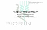 SZACOWANIE PLONÓW ROŚLIN ROLNICZYCH - piorin.gov.pl · 3 Wprowadzenie Warunki pogodowe wywierają istotny wpływ na wzrost, rozwój i plonowanie roślin uprawnych. Podjęto, zatem