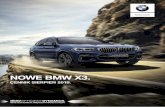 NOWE BMW X3. · Data wydania cennika: 01.08.2018. Dla samochodów z produkcji: sierpień 2018 – listopad 2018. CENY NOWEGO BMW X3. * Szczegóły dotyczące cen i dodatkowe informacje