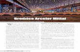Grodzice Arcelor Mittalgrodzice.pl/pdf/Grodzice ArcelorMittal.pdf · wanych przez Arcelor Mittal. W zeszłym roku pojawiły się w ofercie nowe grodzi-ce AZ serii 700 (o szerokości