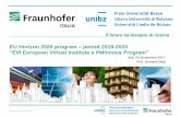 EU Horizon 2020 program period 2018-2020 European Virtual ... · per le PMI Stretta cooperazione col settore economico ca. 20 pubbl. scientifiche all’anno > 80% Dei nostri ... Ottimizzazione