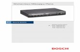 Wzmacniacz Miksujący Plena - resource.boschsecurity.comresource.boschsecurity.com/documents/User_Guide___Instruction_Book... · Bosch Security Systems | 2007-11 | PLE-1MA030-EU,