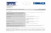 Europejska Ocena Techniczna ETA 14/0425 z dnia 13.11.2014 r.apr.dmxsystem.com/eta/eta_4211.pdf · proszkow ą 60 µm (zob. lista poni żej). Trójwymiarowe łączniki do drewna DMX