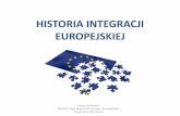 HISTORIA INTEGRACJI EUROPEJSKIEJ - prawo.uni.wroc.pl · ROZPORZĄDZENIE – art. 288 akapit 2 TFUE • jest aktem powszechnie obowiązującym i ma zastosowanie na terytorium wszystkich