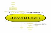 Schematy blokowe z JavaBlock - javablock.sourceforge.netjavablock.sourceforge.net/manuals/pl.pdf · Linuksach, Macach itd.). Wymaga jedynie zainstalowanej Wirtualnej Maszyny Java.