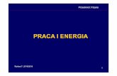 PRACA I ENERGIA - Strona główna AGHhome.agh.edu.pl/~zak/downloads/Wyklad7-energia.pdf · ENERGIA A PRACA Energia jest to wielkość skalarna, charakteryzująca stan, w jakim znajduje