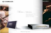 Yamaha - tophifi.pl fileKomponenty hi-fi i głośniki 34 Amplitunery sieciowe / Sieciowy odtwarzacz CD / Aktywne głośniki sieciowe / Systemy komponentów Mini / Wzmacniacze zintegrowane