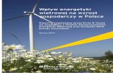 Wpływ energetyki wiatrowej na wzrost gospodarczy w Polsce - Raport Wpływ energetyki... · się promocją wykorzystania wiatru jako odnawialnego źródła energii. PSEW działa aktywnie