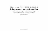 obliczania projektowego obciążenia cieplnegomaterialy.wb.pb.edu.pl/robertstachniewicz/files/2013/01/Poradnik... · Norma PN–EN 12831 Nowa metoda obliczania projektowego obciążenia